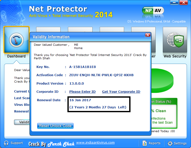 Net protector antivirus key generator download